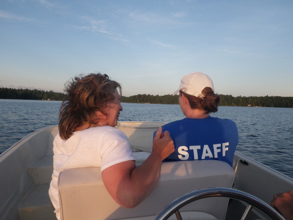 Enjoying the lake