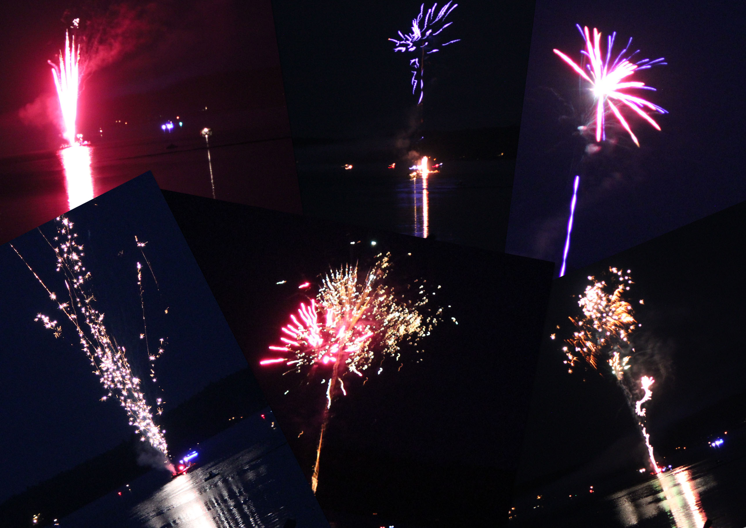 floating fireworks 2014